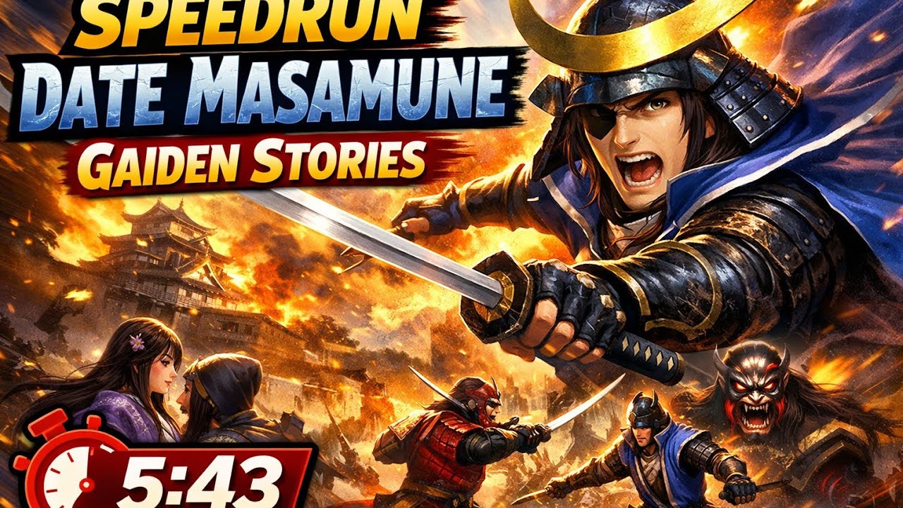 Speedrun SB2H Date Masamune Individual Stories (IGT = 5:43)