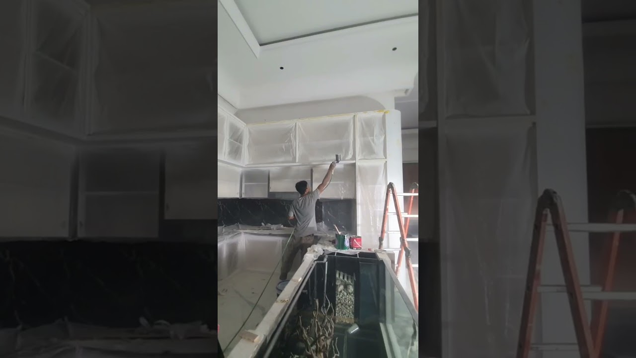 #tukang #seputarbangunan #interiordesign #furniture #kitchen #cat #duco