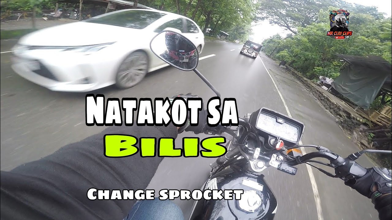 Natakot ako sa bilis | Palit sprocket | Tmx 125 | Honda