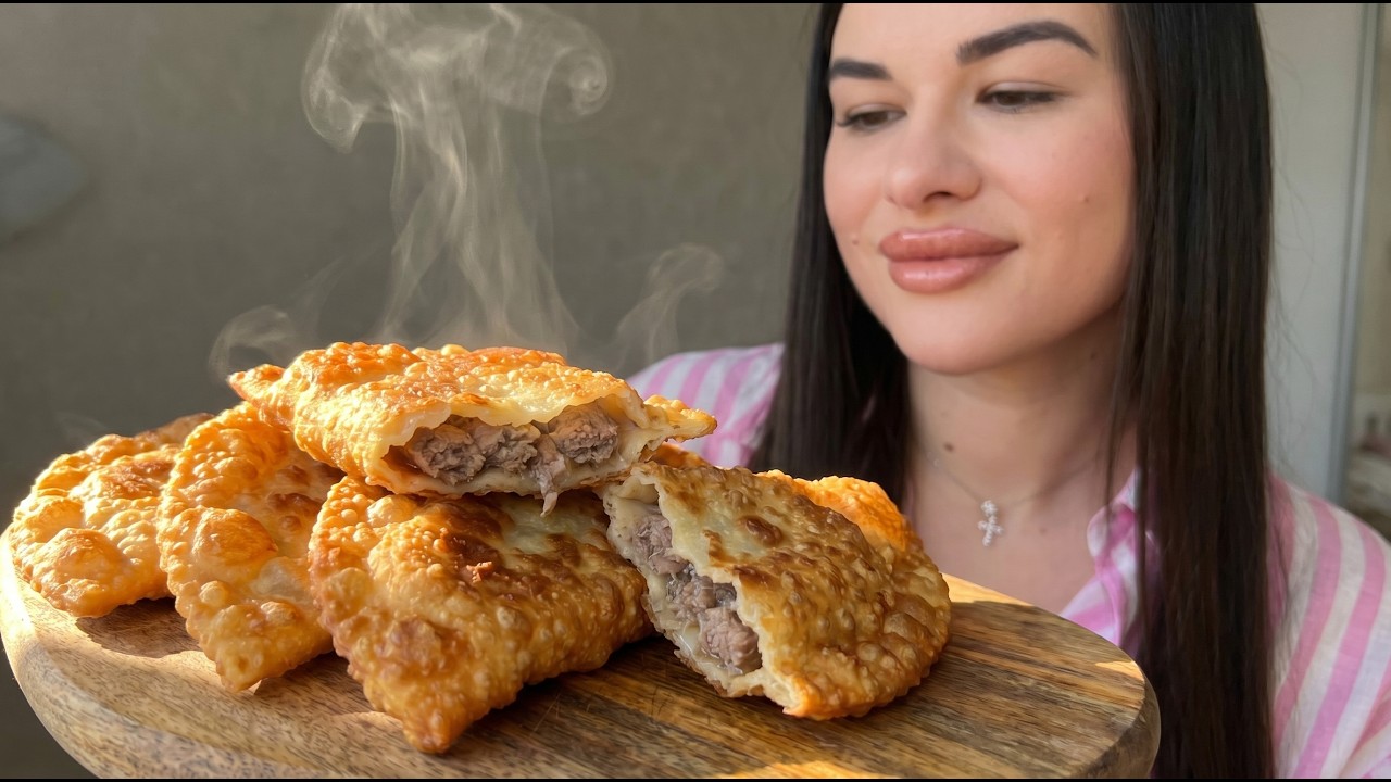 Crispy Bubbles, Juicy Meat, No Soggy Dough: Chebureki Recipe