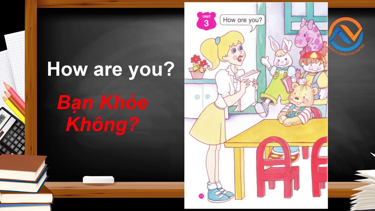 Lớp 1 | Tiny talk 1A | Unit 3 | Anh ngữ Nancy
