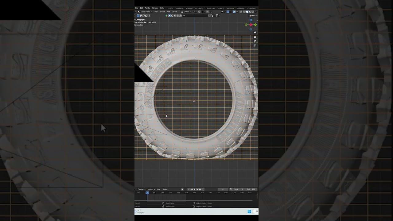 Tired of boring Tires in Blender? Watch this