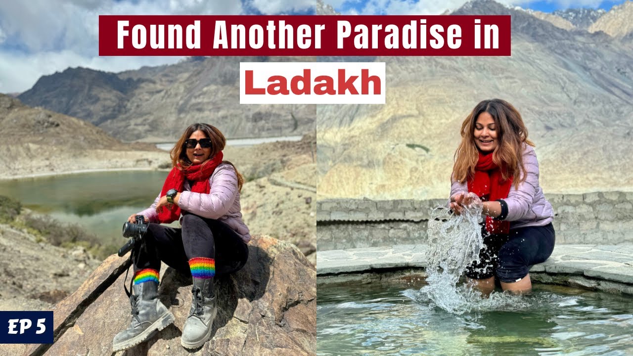 Panamik Hot Springs: A Hidden Gem in Ladakh | Unexplored Side of Nubra Valley | Ep 5 | Ensa Gompa