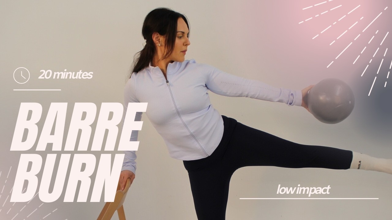 20 Minute Barre Burn | Low Impact