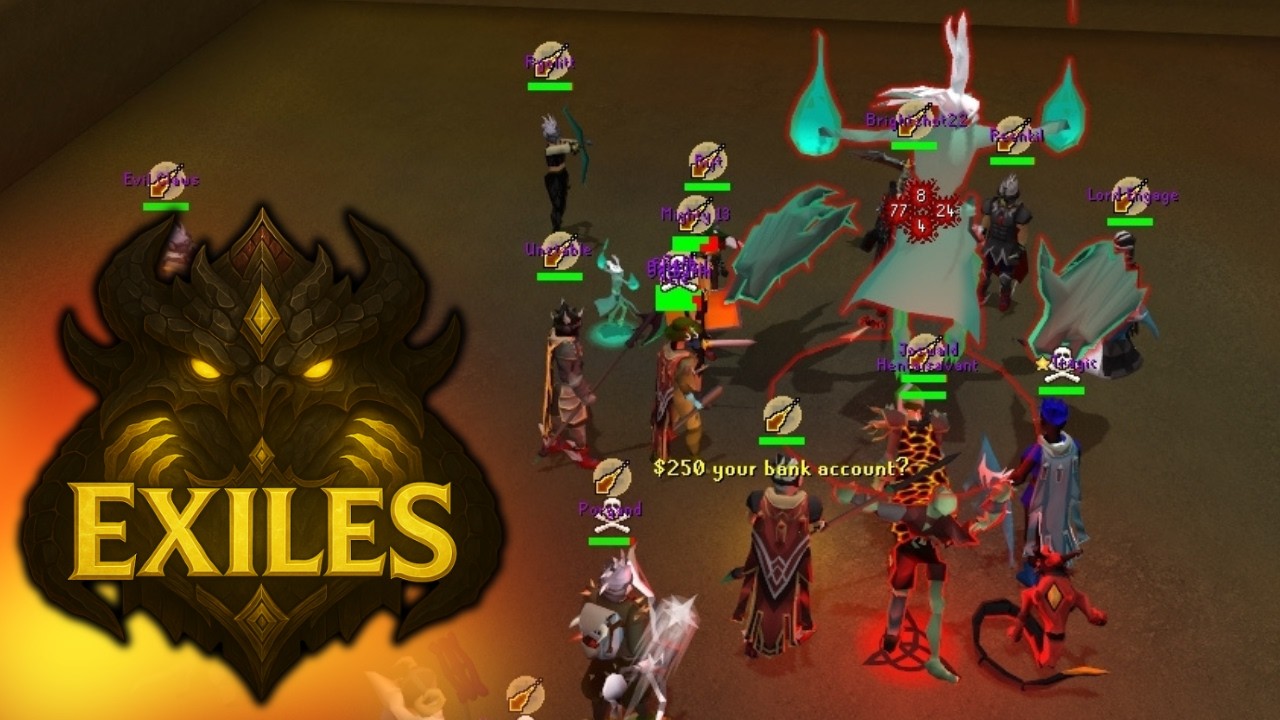 NEW SERIES BEGINS TODAY ON THE MOST UNIQUE OSRS RSPS I’VE EVER PLAYED! 50+ PLAYERS ONLINE ON EXILES!