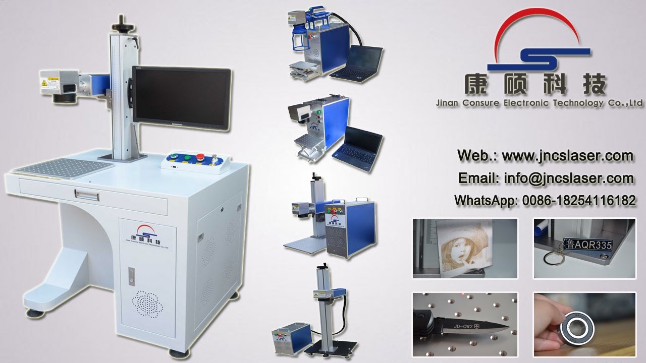 how to use fiber laser marking machine, Fiber Laser Marking Machine with auto focus