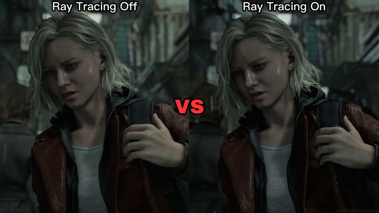 Resident Evil Requiem (PS5 Pro): Ray Tracing Enabled vs. Disabled