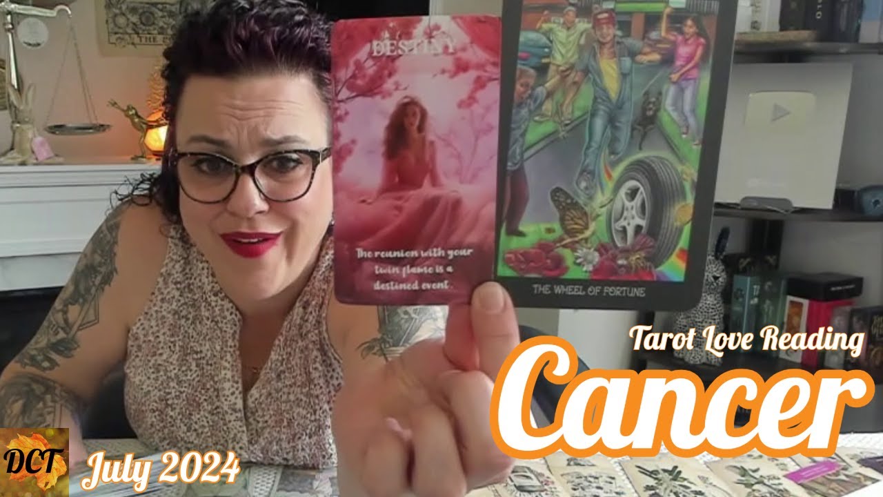 Cancer ♋🦀  July 2024 🌈  You're destined to be reunited with your Twin Flame ❤️‍🔥😲