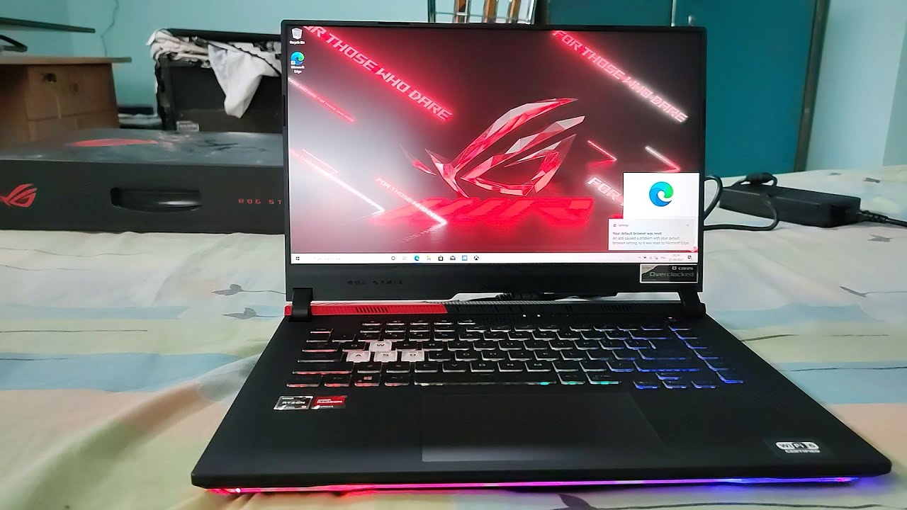 Unboxing of ROG Strix G15 Advantage Edition (INDIA) | Best Gaming Laptop Under ₹1,50,000 ?