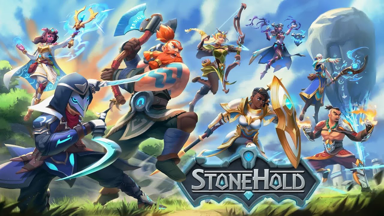 Stonehold New MOBA Первый взгляд!