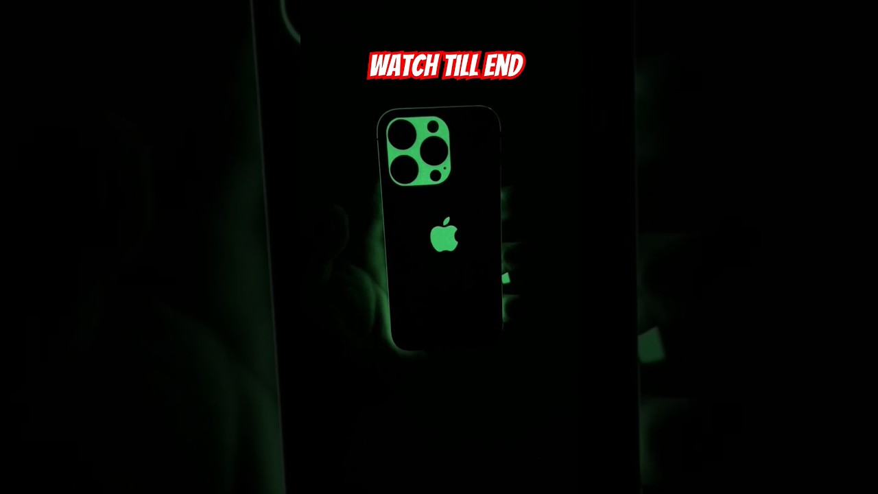 It's Amazing| Glowing Stickers For iPhone| #unboxing #mobile #iphone #s22ultra #oneplusmobiles