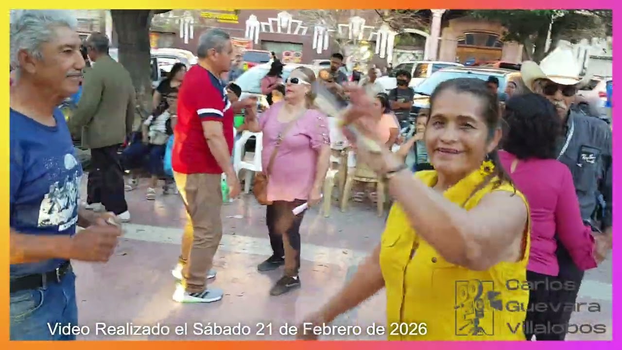 Baile en la Plaza de Armas Torreón Coahuila Méx (Sin Alma y Sin Corazón) 