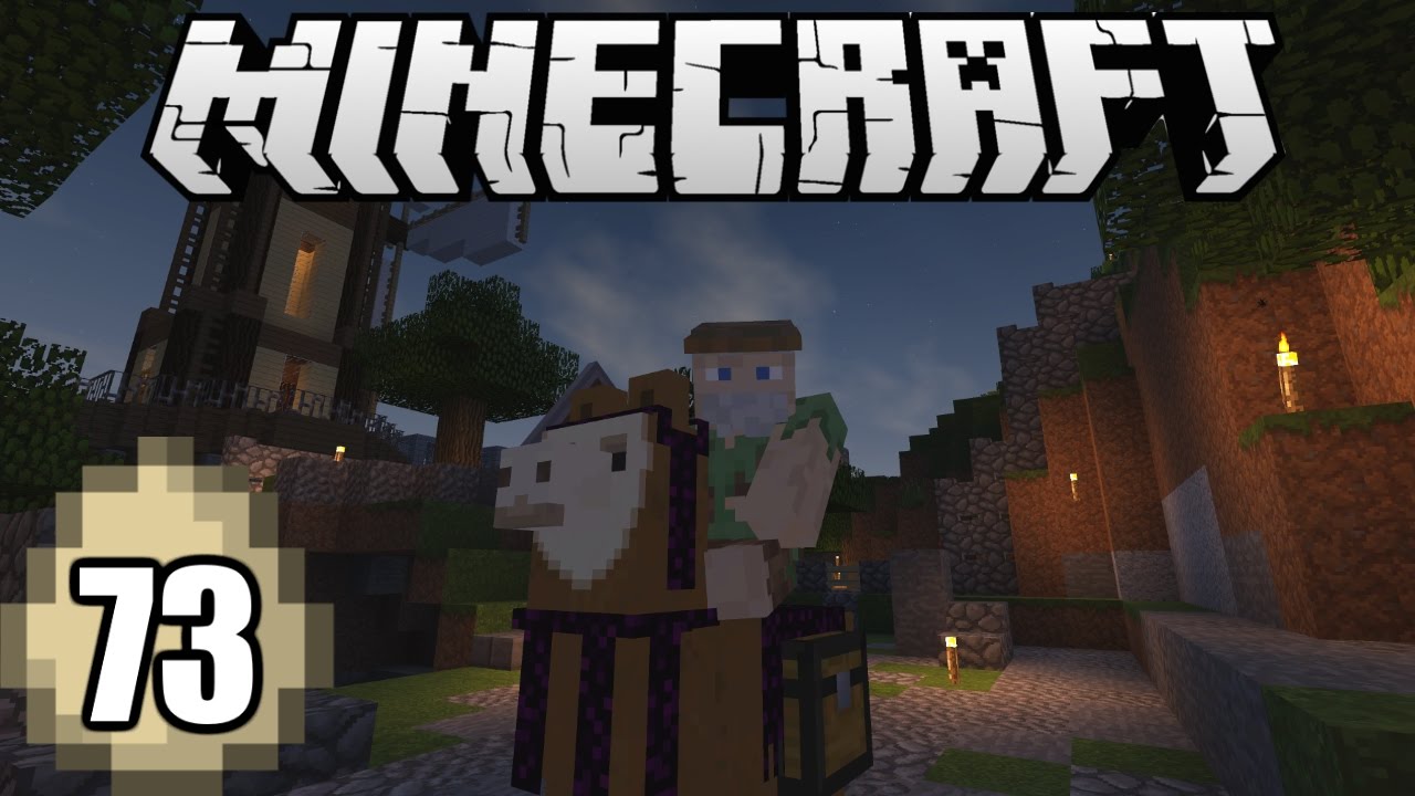 Minecraft Survival Indonesia - Kesatria Llama dari Woodland! (73)