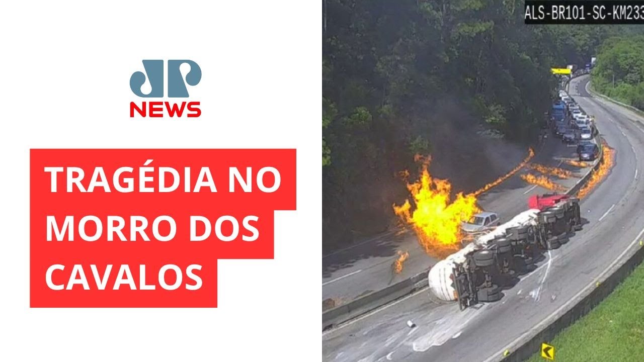 TRAGÉDIA NO MORRO DOS CAVALOS - 06/04/2025 | JP News Floripa