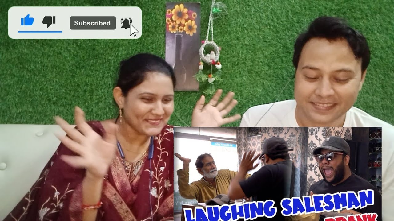 INDIAN REACTION ON LAUGHING SALESMAN PRANK BY NADIR ALI || P4 PAKAO || SG VIBES