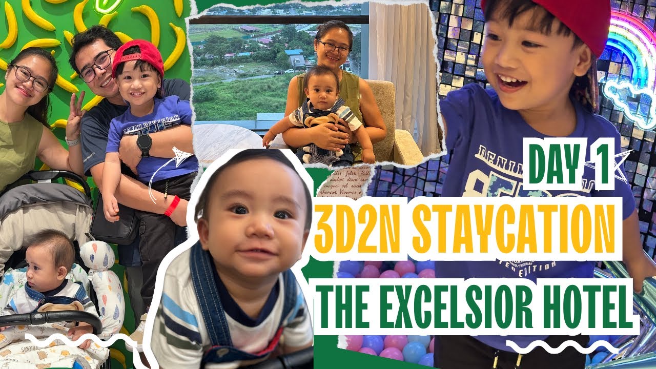3D2N The Excelsior Staycation Day 1 | New Year 2025 with Kids | Family Bonding