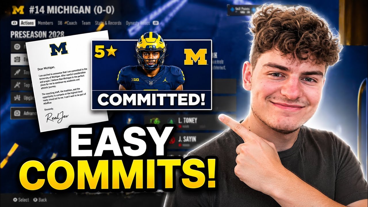 Полное руководство по рекрутингу в College Football 27!