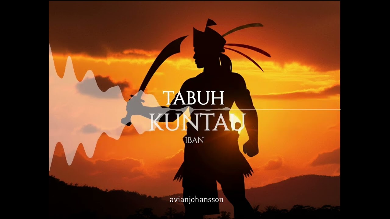 Tabuh Kuntau II - Gendang Panjai | Iban Sebuyau Kua | Tabuh Belian