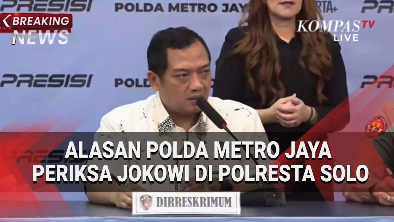 Terungkap! Alasan Polda Metro Jaya Periksa Jokowi di Polresta Solo Terkait Kasus Ijazah