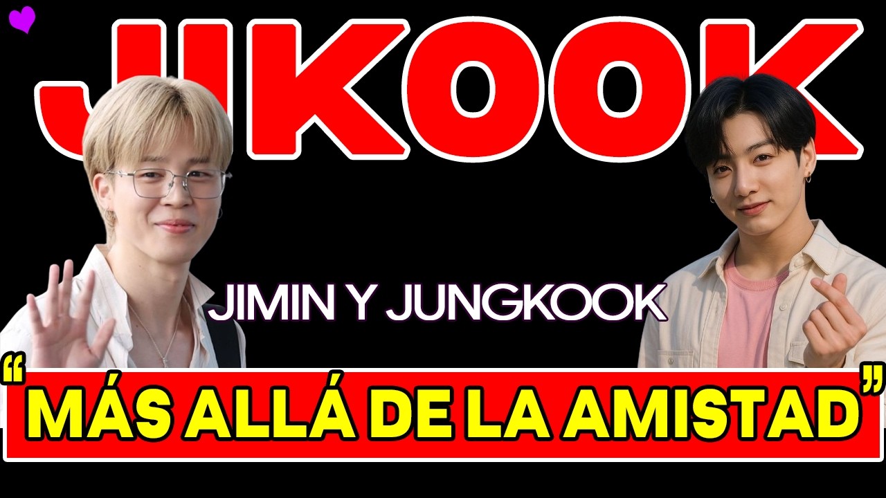 JIKOOK ALERTA  💜 Crees que la complicidad de Jimin y Jungkook va más allá de la amistad 🪖💜