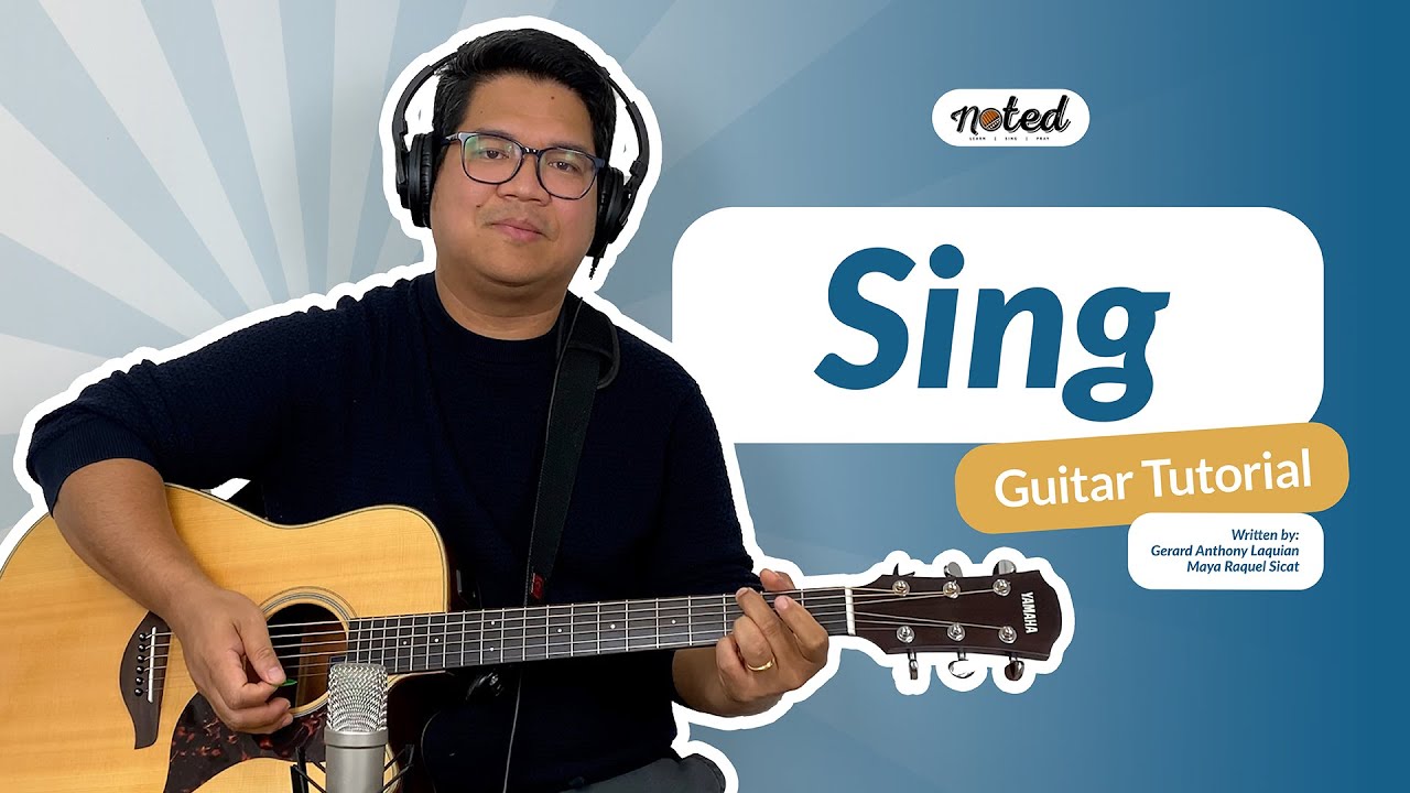 Sing | CFC Noted Guitar Chords Tutorial