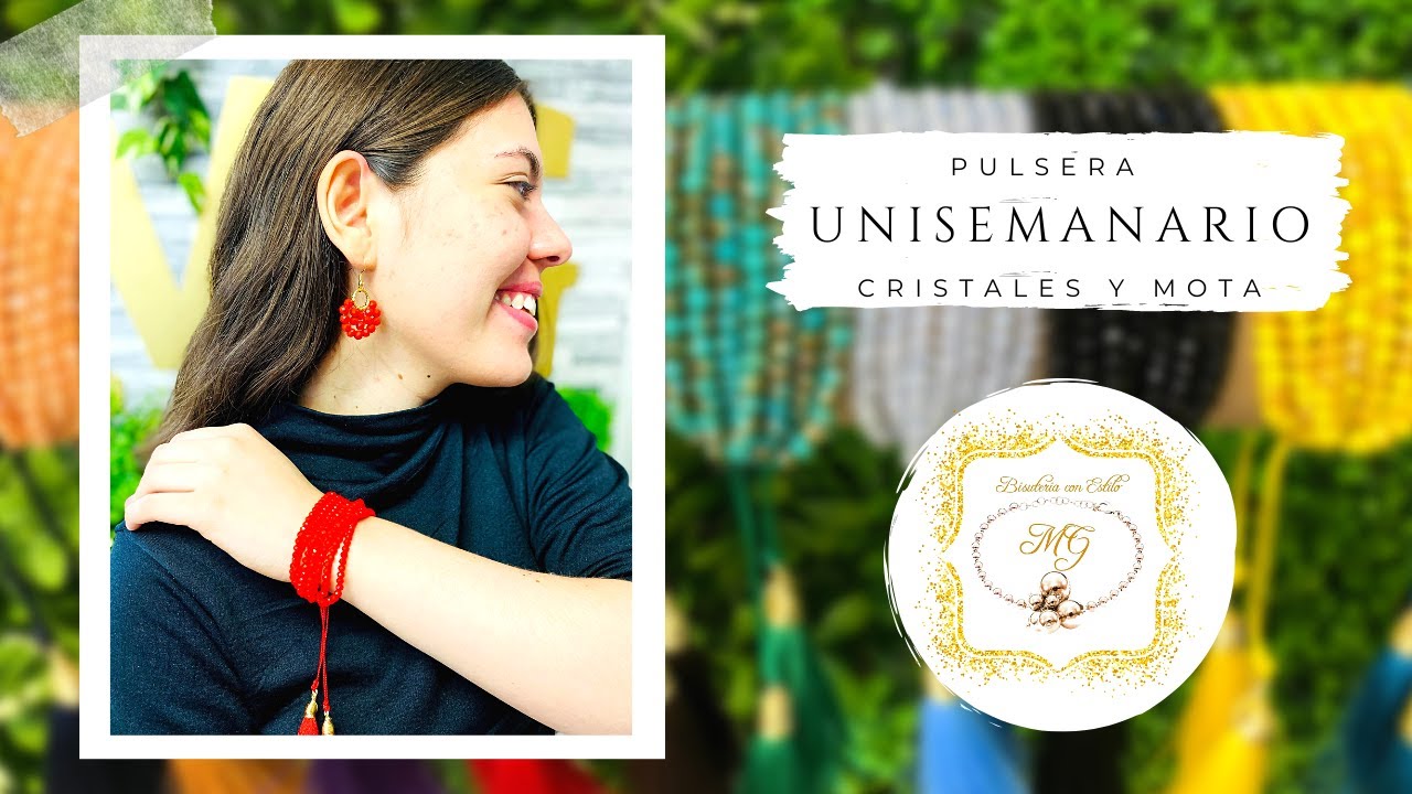 UNISEMANARIO 💍 | Pulsera con cristales y MOTAS