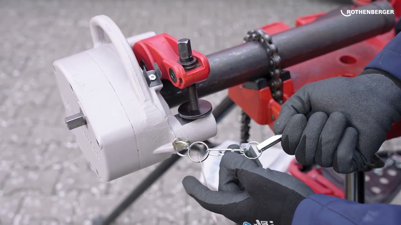 Masina de roluit teava manuala si actionata electric Rogroover