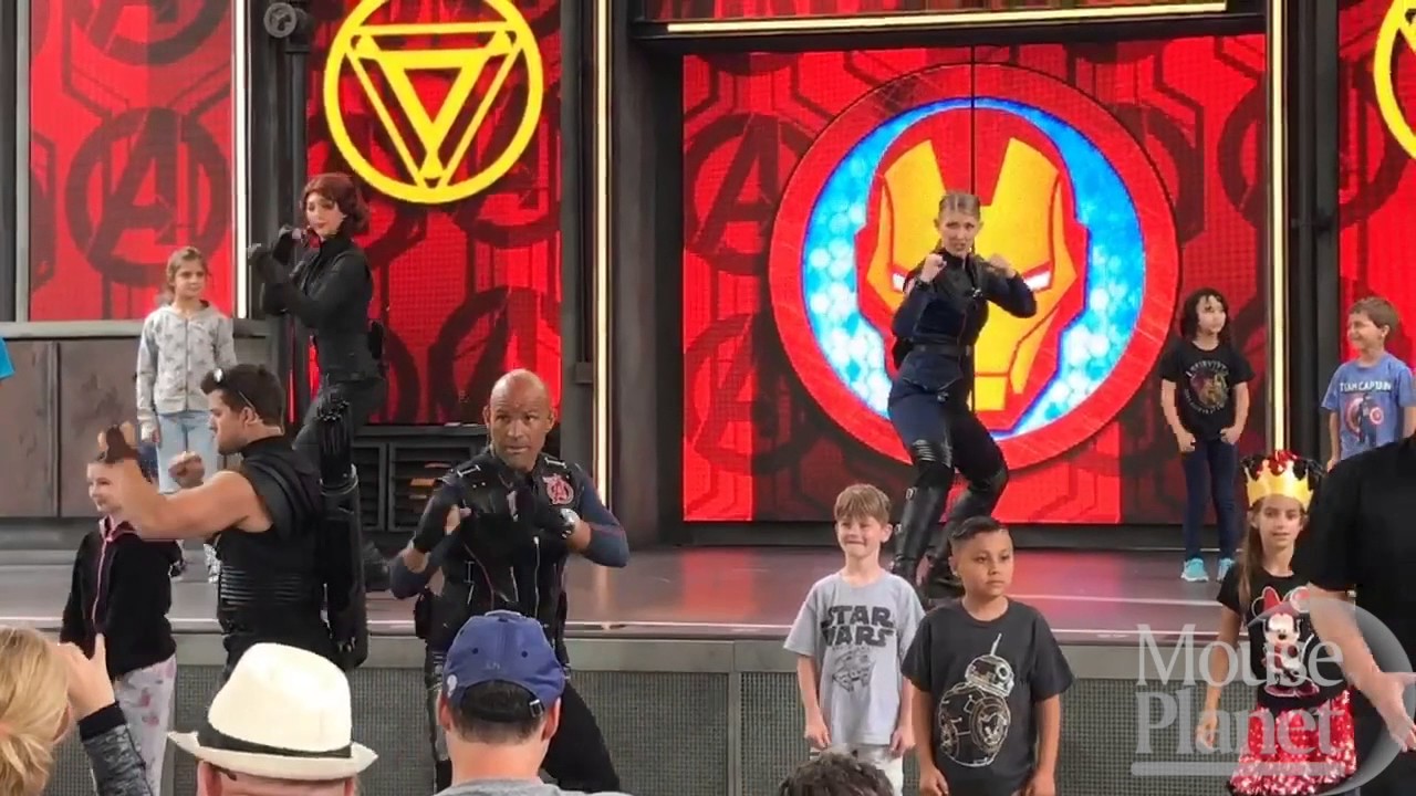 Avengers Training Initiative at Disney California Adventure - Full Show