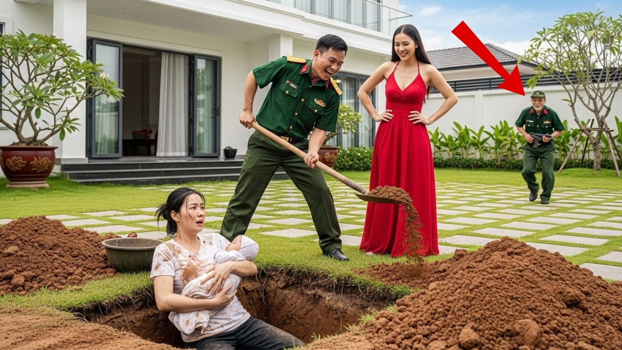 Vì Tiểu Tam, Đại Tá Ra Tay Chôn Sống Vợ Con ở Căn Cứ Biệt Lập–1H Sau Cha Vợ Đại Tướng Xuất Hiện