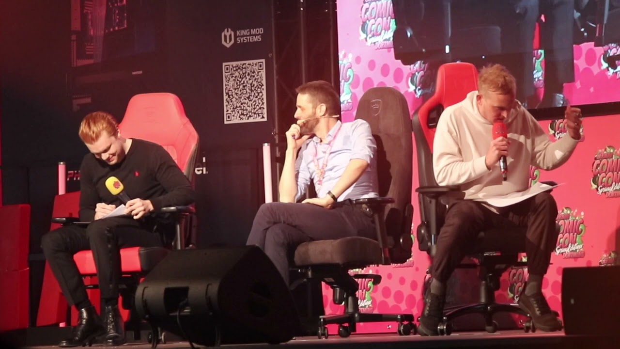 Gotham Q&A - Robin Lord Taylor and Cameron Monaghan - Sunday 24.04.2022 - German Comic Con 2022