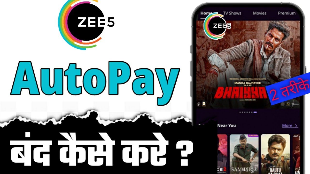 Zee5 auto renewal off | how to cancel auto renewal on zee5 | how to stop zee5 autopay