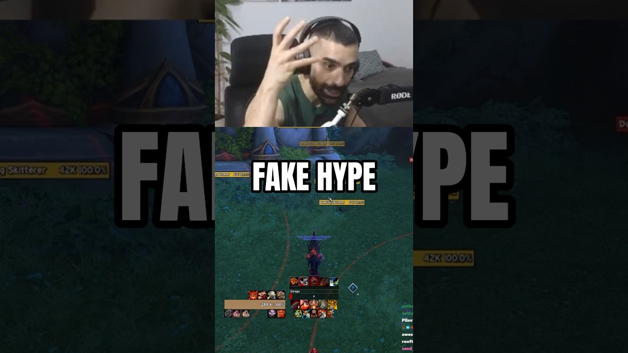 Classic WoW Streamers Are FAKE