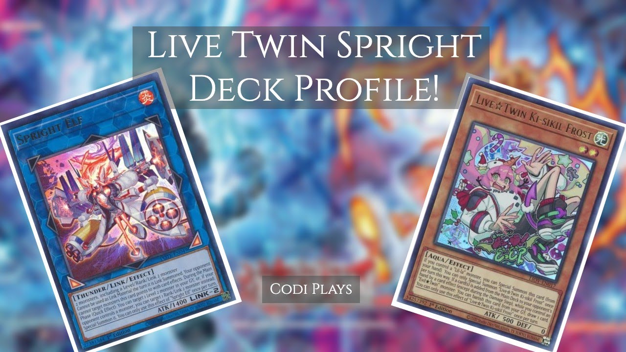 Yugioh Master Duel! Live Twin Spright Deck Profile & Combo Guide!