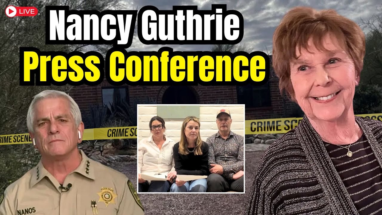 LIVE Presser: Sheriff Update on Nancy Guthrie, Savannah Guthrie's Missing Mom Who Was Taken Days Ago