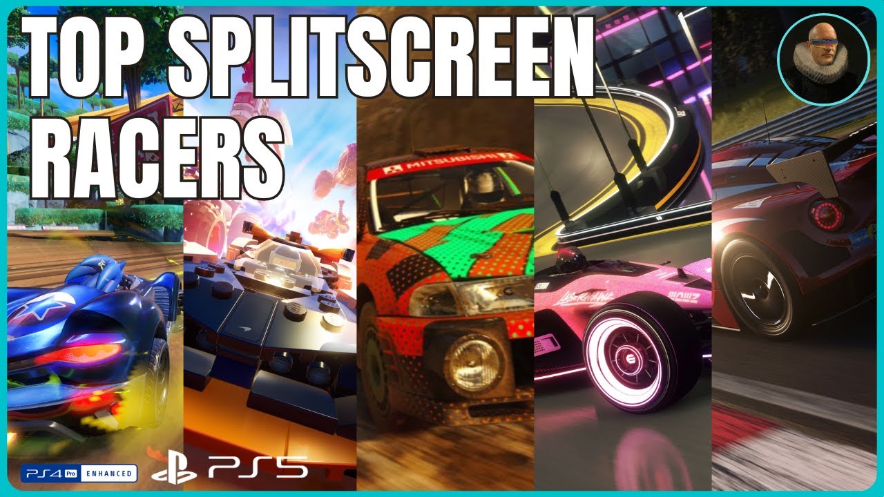 ALL TIME TOP 15 Couch Co-op Split Screen Racers  PS4 PS5 Gamepass