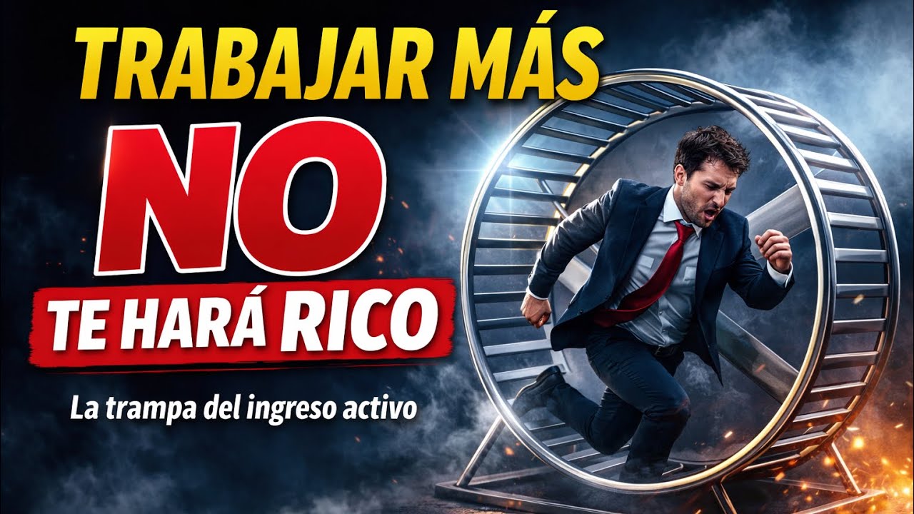 La trampa del ingreso activo | Por qué trabajar más no te hará rico