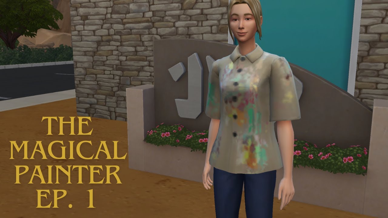 The Sims 4 LP: The Magical Painter Ep. 1 Getting Started
