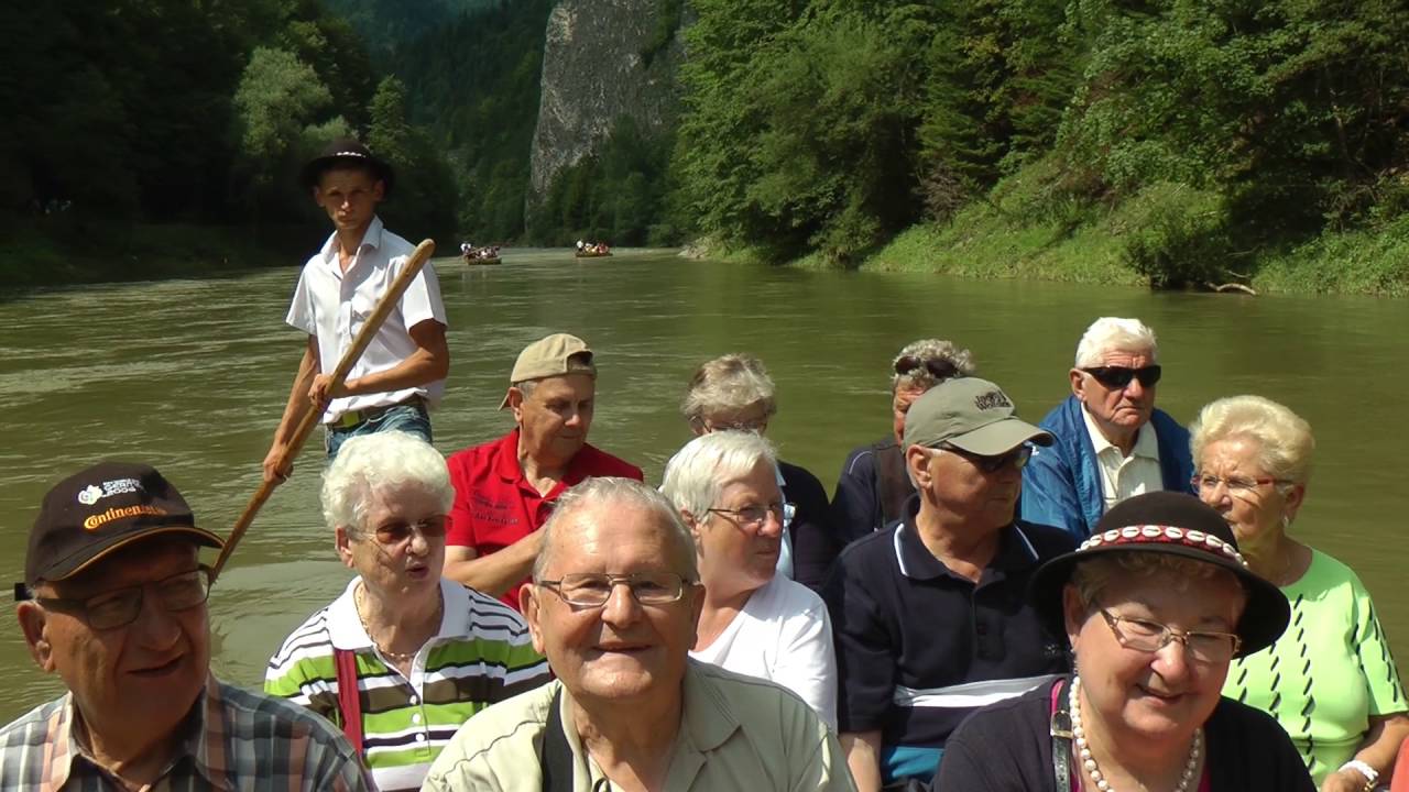 Floßfahrt auf dem Dunajek 2016