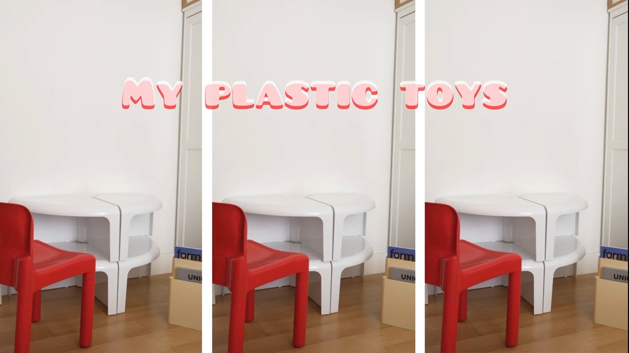 MY PLASTIC TOYS 塑料傢俱分享｜WENWEN LOOK