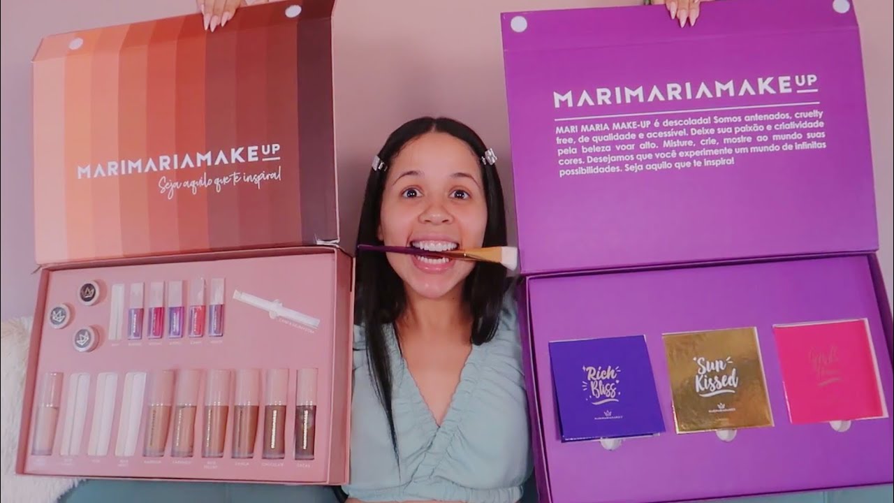 FIZ uma MAQUIAGEM COMPLETA com MARIMARIA MAKEUP