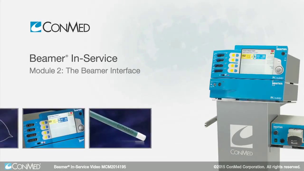 ConMed Beamer CE200 Endoscopic Electrosurgical Unit Interface Guide