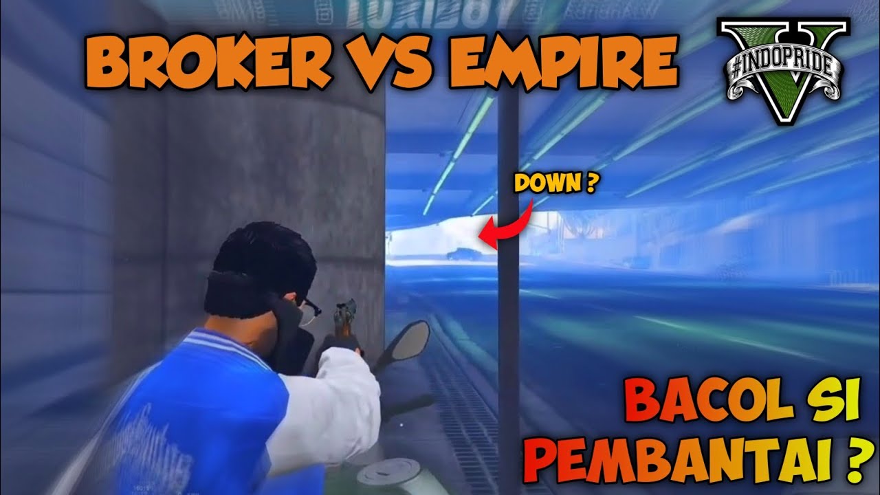 PERANG BROKER VS EMPIRE !? BACOL IKUT PERANG SAMA ANAK BROKER !! ( GTA V ROLEPLAY )