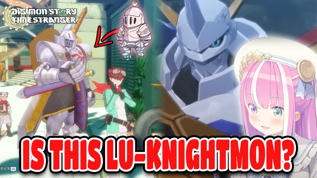 Luna Hilarious Reaction To Every Digimon In Digimon Story Time Stranger Hololive【ENG SUB】