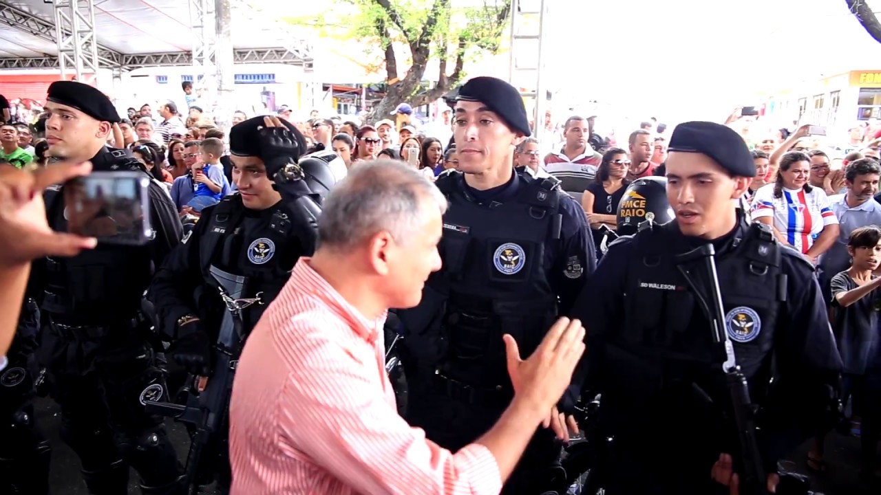 BPRAIO chega em Maracanaú com 56 policiais e 26 veículos