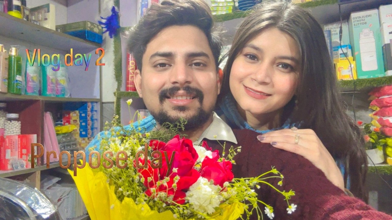 Proposal Day  ❤️ghoomne nikle, shop ka gate khula reh gaya or me lift me hi fas gaya 😂Full vlog
