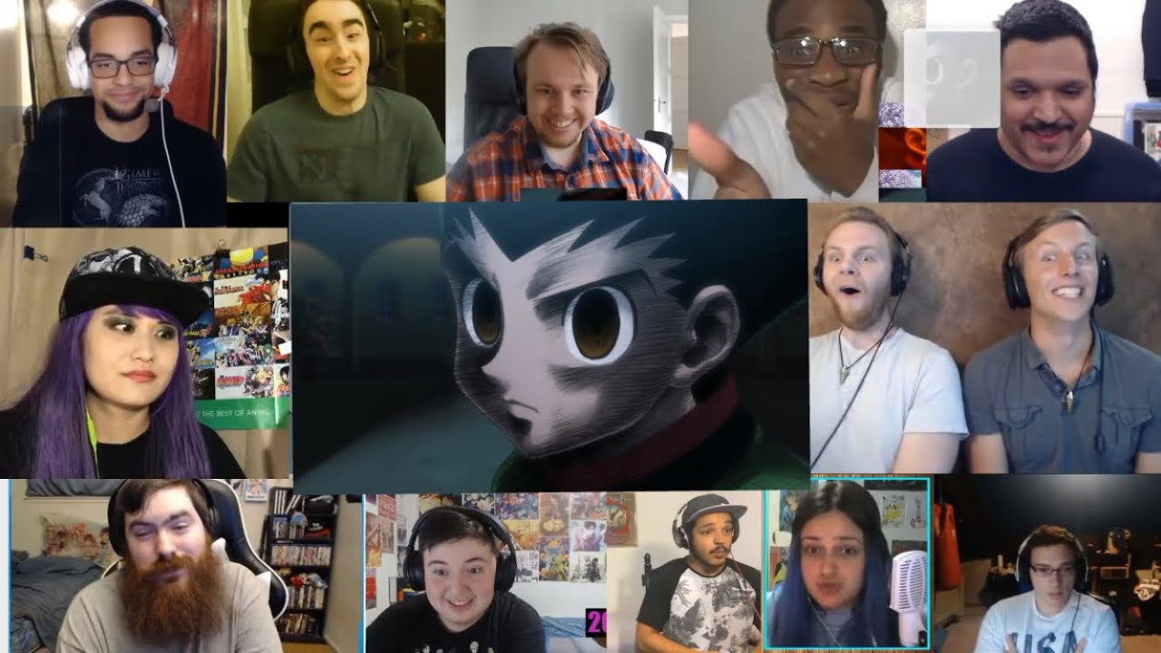 Hunter x Hunter Gon scares Morel, Gon&rsquo;s angry look reaction mashup