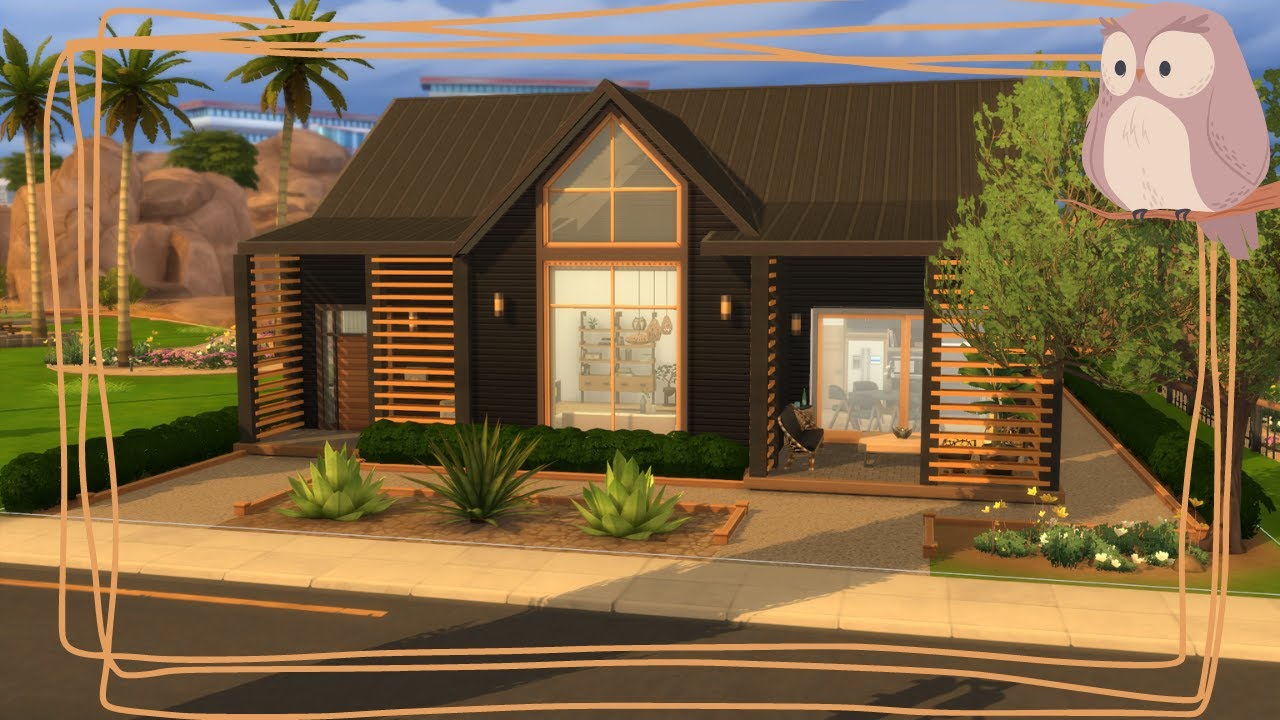 Une maison moderne et familiale, c'est possible ! - Sims 4 Speedbuild (With Music / No commentary)