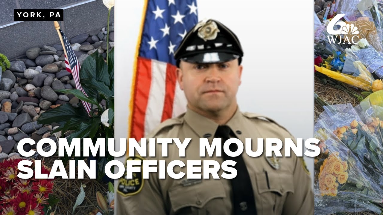 Community gathers to mourn 3 police officers killed in York County ambush