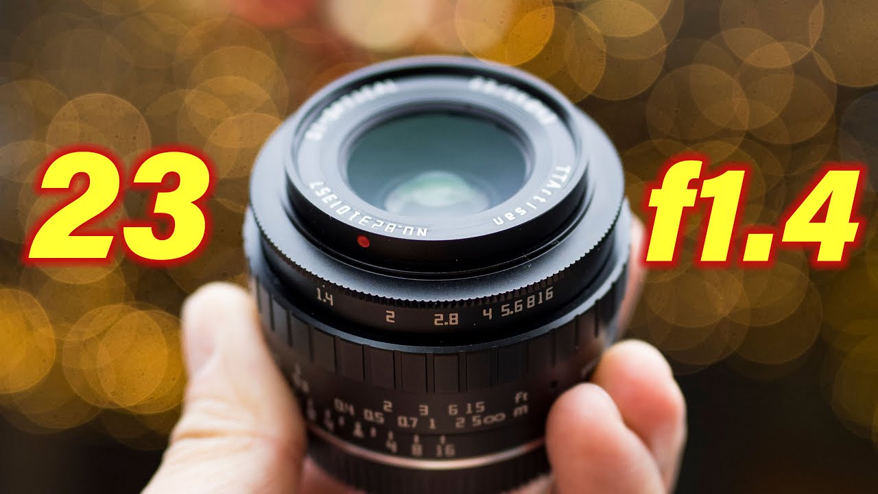 This $99 lens shocked me real good, TTArtisan 23mm f1.4 - RED35 Review