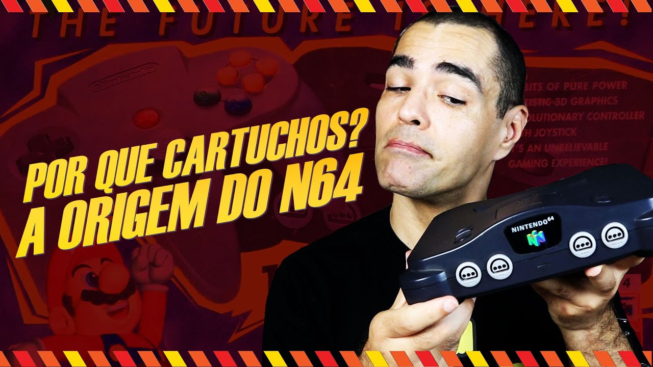 Por que o N64 usa cartuchos? A origem do Nintendo 64 - Aperte Start Vlogs